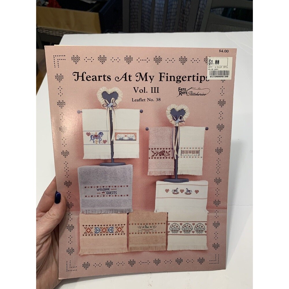 Hearts At My Fingertips Vol. III Leaflet 38 Counted Cross Stitch Patterns